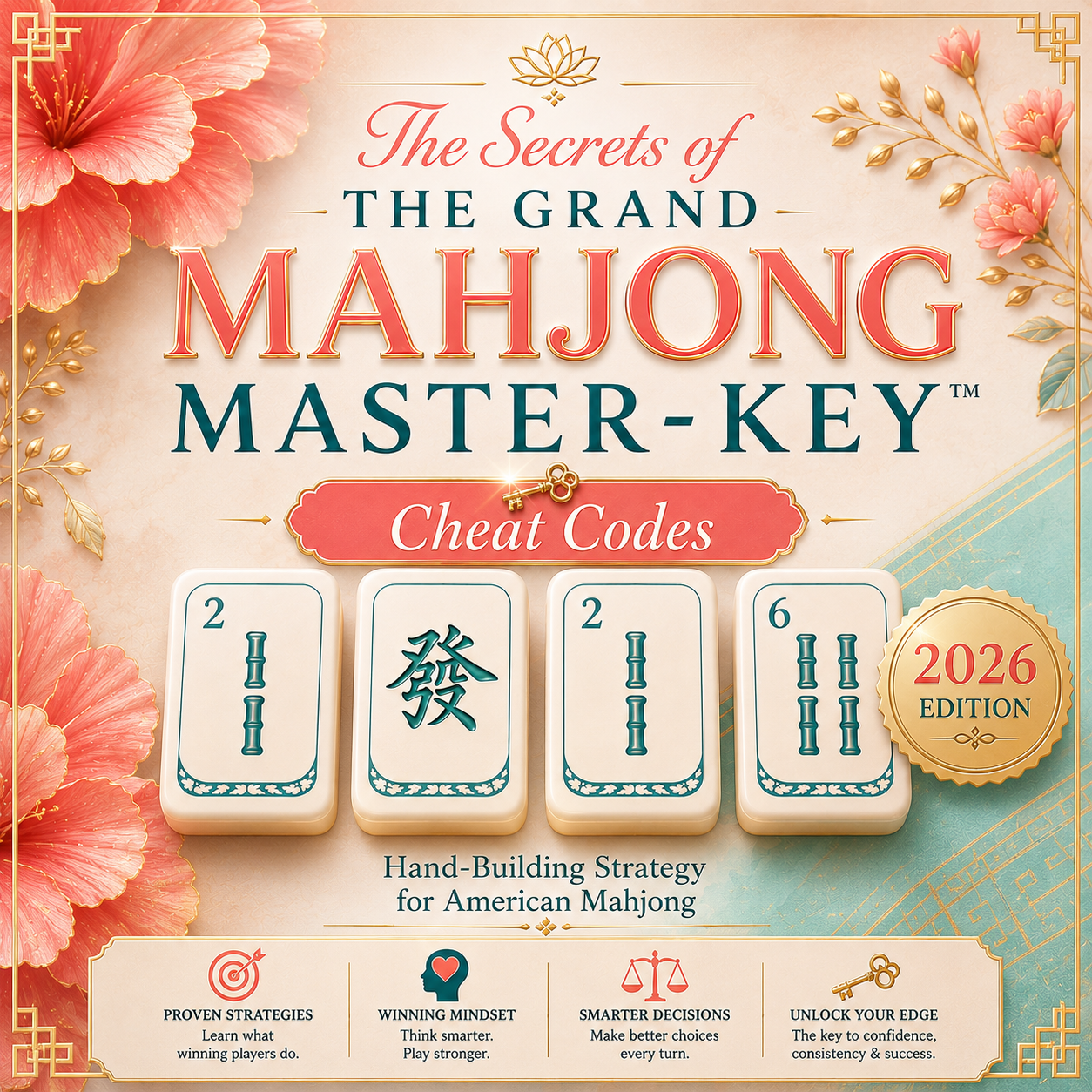 THE GRAND MAHJONG MASTER-KEY (+BONUS!) + The Secrets of THE GRAND MAHJONG MASTER-KEY™: Cheat Codes