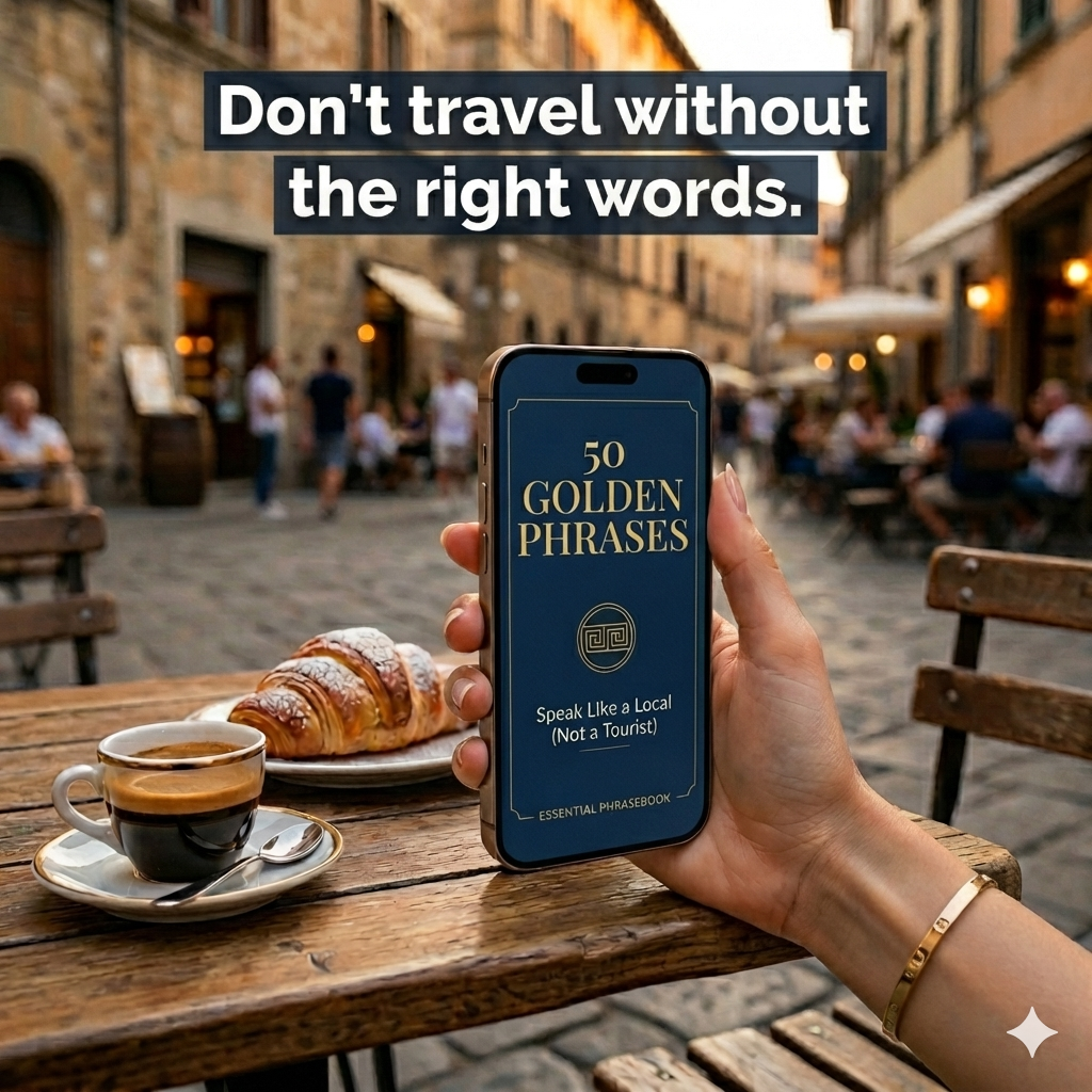 The Italy Insider Protocol + The Hidden Italy Culinary Vault + The 50 Golden Phrases Guide (+2 BONUSES!)