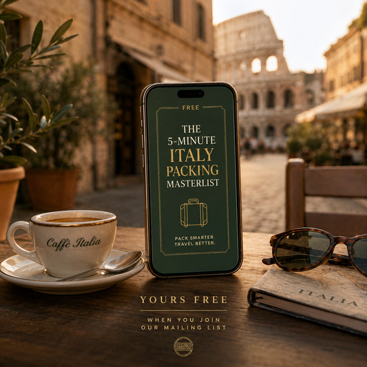 The 5-Minute Italy Packing Masterlist™ (FREE!)