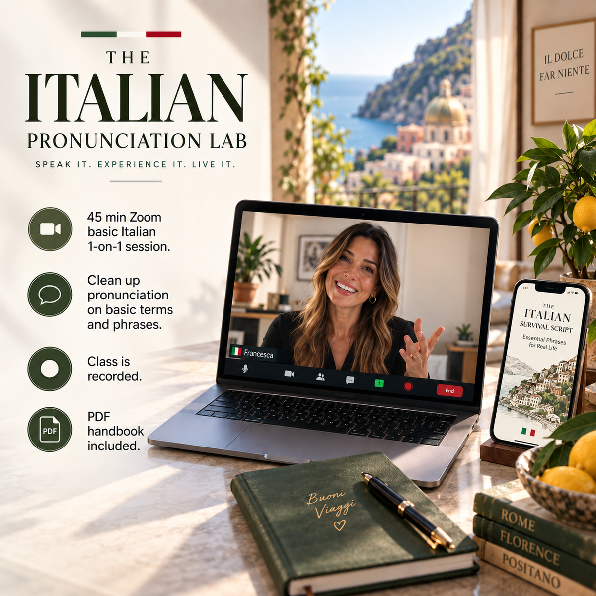 THE ITALIAN PRONUNCIATION LAB by the Italian Insider Protocol