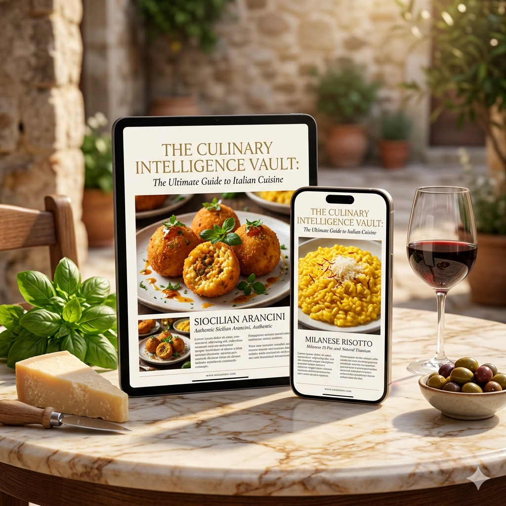 The Italy Insider Protocol + The Hidden Italy Culinary Vault + The 50 Golden Phrases Guide (+2 BONUSES!)