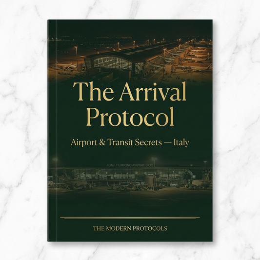 The Italy Insider Protocol + The Arrival Protocol: Italy Airport and Transit Secrets (+2 Bonuses!)