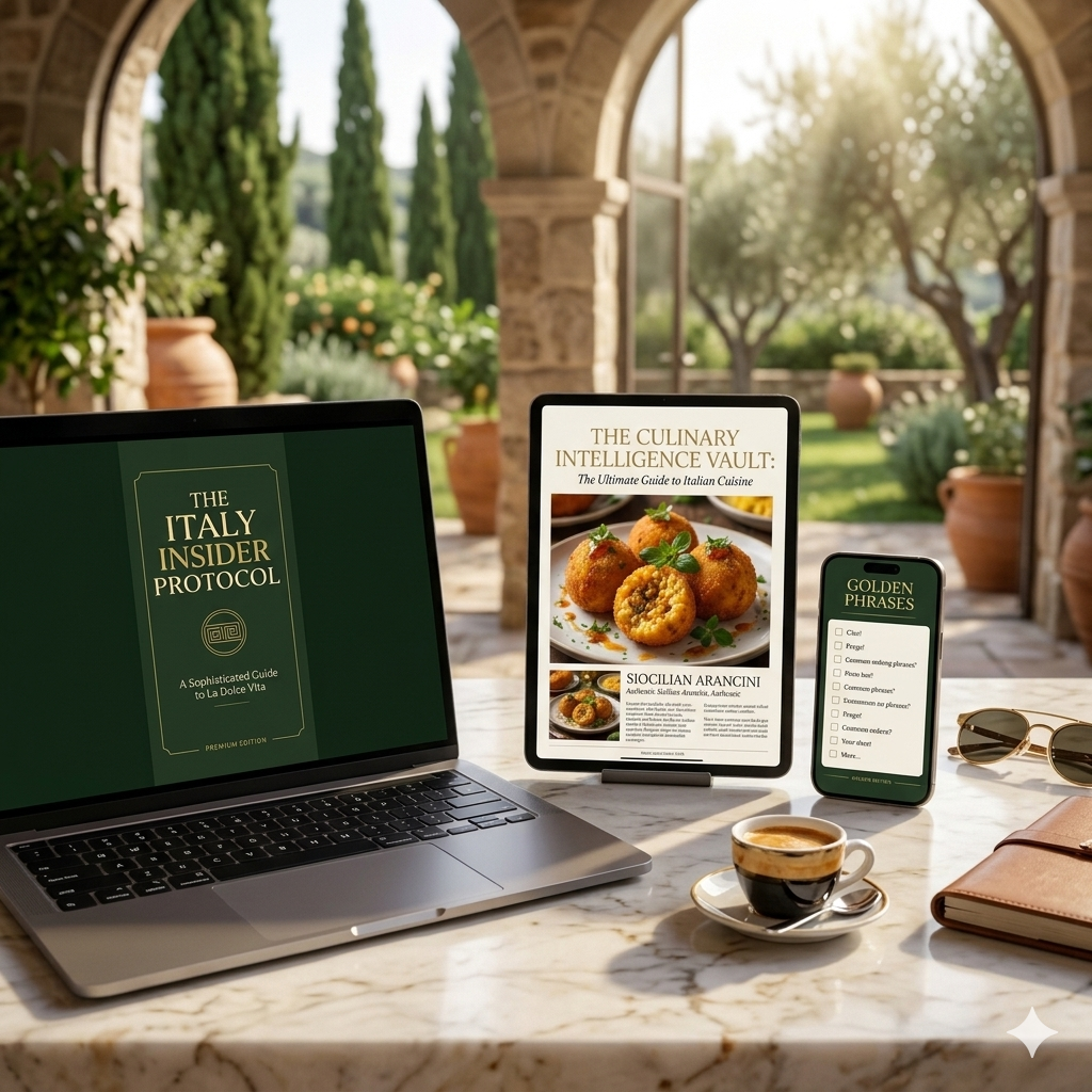 The Italy Insider Protocol + The Hidden Italy Culinary Vault (+2 BONUSES!)