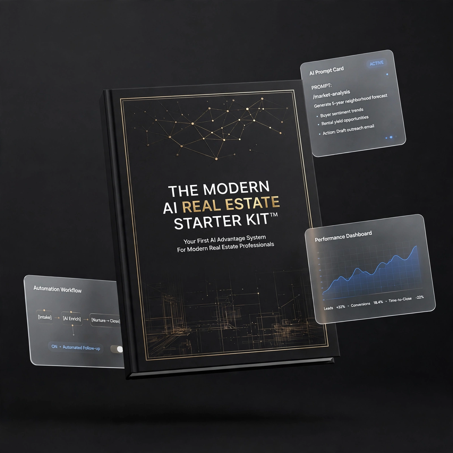 THE MODERN AI REAL ESTATE STARTER KIT™ + AI PROMPT VAULT™ + AI CONTENT ENGINE™
